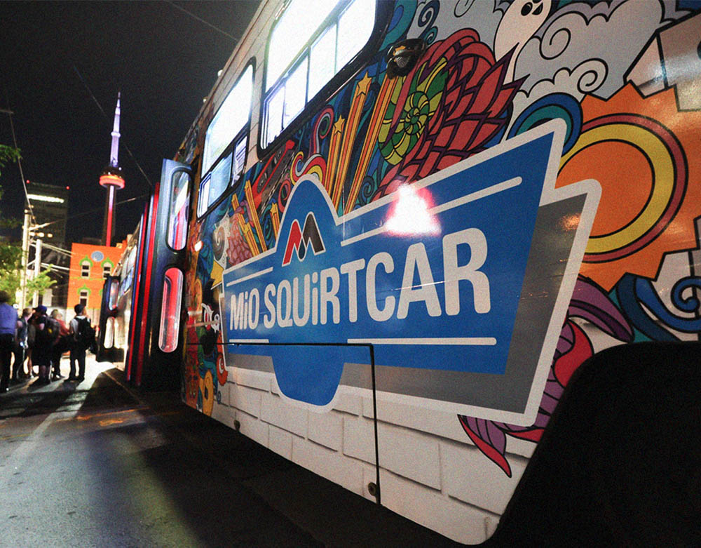 KraftHeinz: MiO Squirtcar