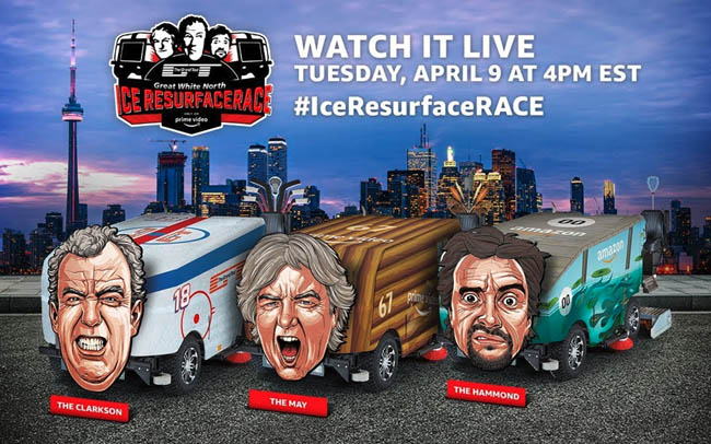Prime Video: The Grand Tour Great White North Iceresurfacerace